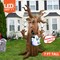 7 Ft Halloween Inflatables Decorations Outdoor Blow up Halloween Yard Decors Halloween Animatronics Tree with Built-In Leds Halloween Inflatable Ghost Decoration Halloween Party Supplies